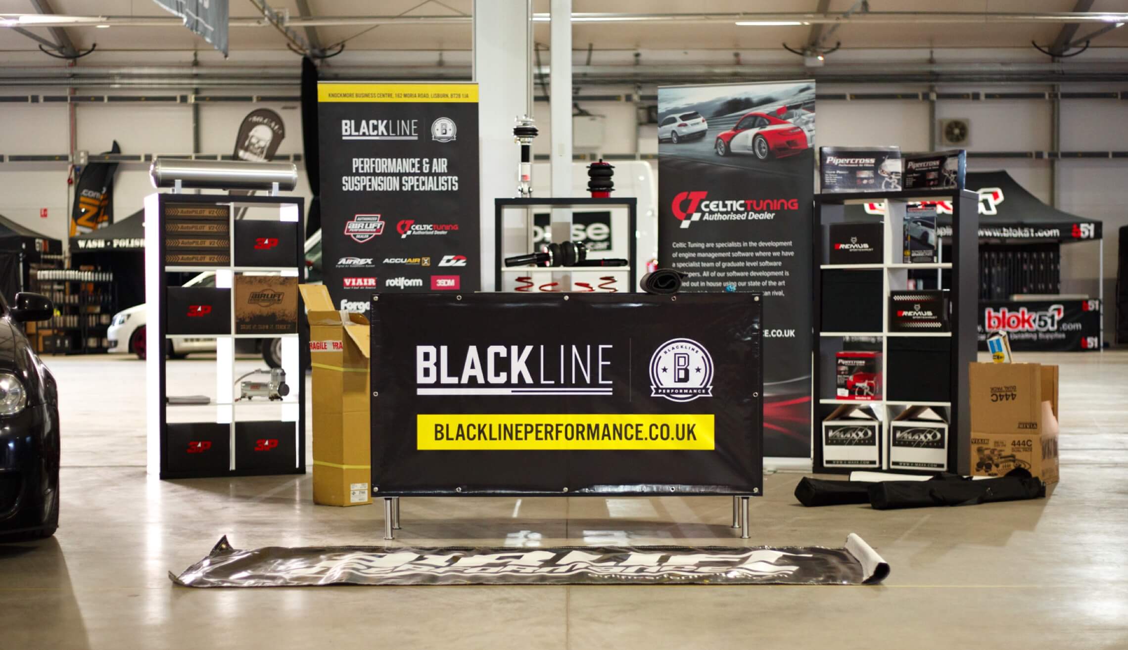 Range of Blackline branded materials